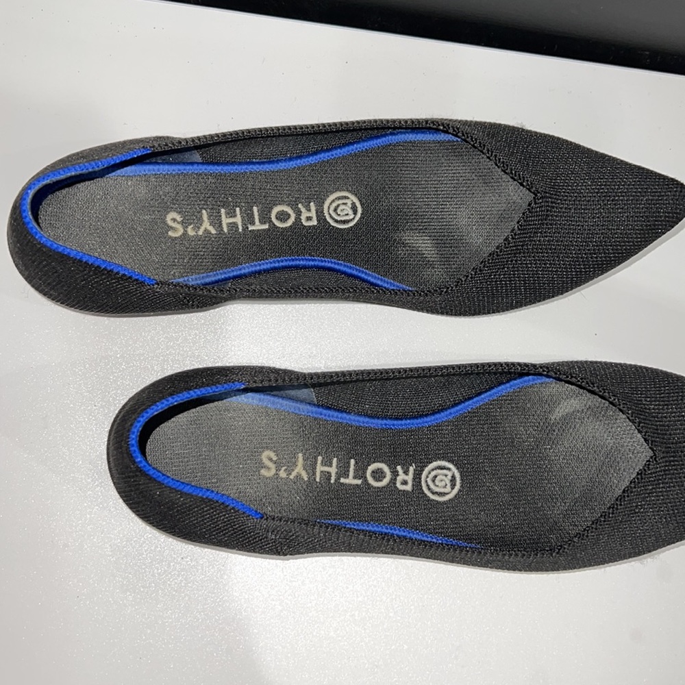 Rothy’s Black Solid The Point Flats - image 5
